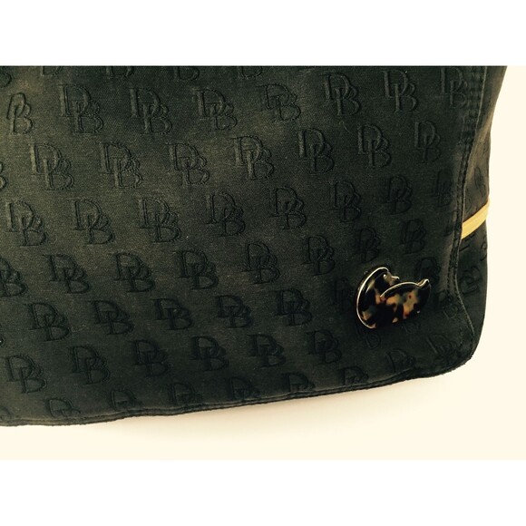 Dooney Bourke AUTHENIC Purse Large Tote Handbag Color Black K8221082 - Picture 2 of 12